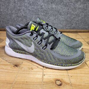 Nike Free 5.0 Mens Size 12 Print Running Athletic 2015 Shoes Sneakers 749592-007